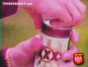 Una escena de un comercial de TV de XXX en 1981