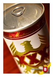 Esta lata de tres piezas de XXX, data de la década de los setentas y forma parte de nuestra colección.