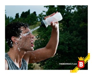 "¡Chin! ¡esta cerveza está muy aguada!"