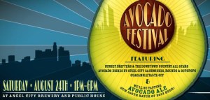 El Avocado Festival en L.A., donde se presentó esta cerveza de Angel City Brewery
