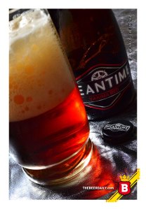 Un intenso color rojo, el de esta Yakima Red de Meantime