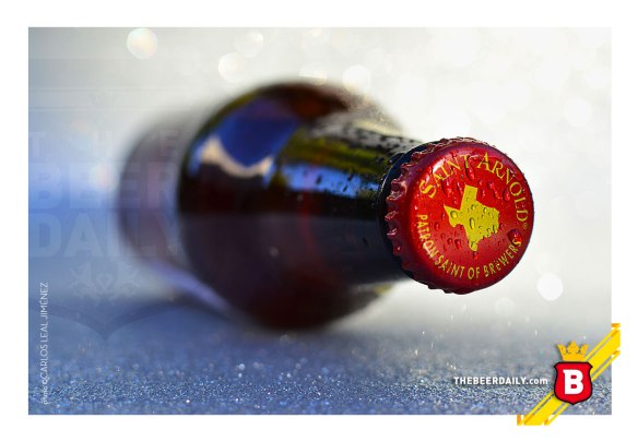 No podía falta el orgullo texano en el envase de esta Saint Arnold