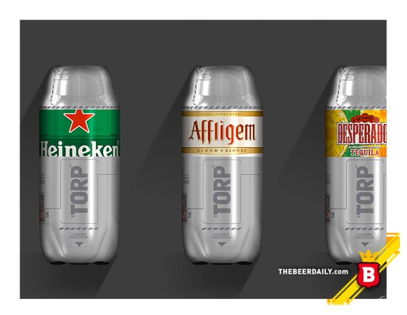 Las cápsulas con la base de la mezcla, llamadas Torp