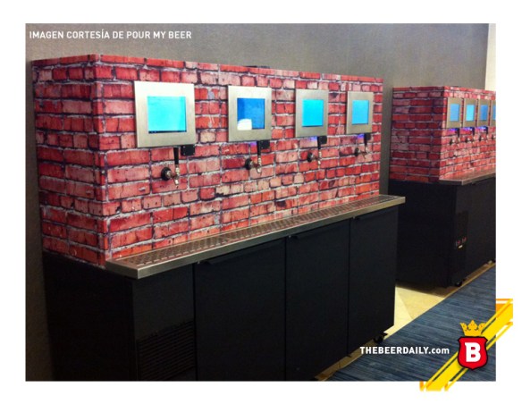 Otro Beer Wall, este en su versión móvil